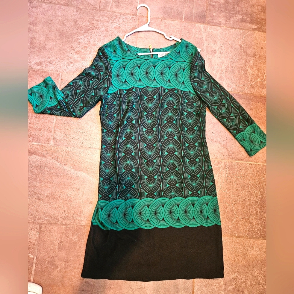 Size 16 North Style blue and black dress